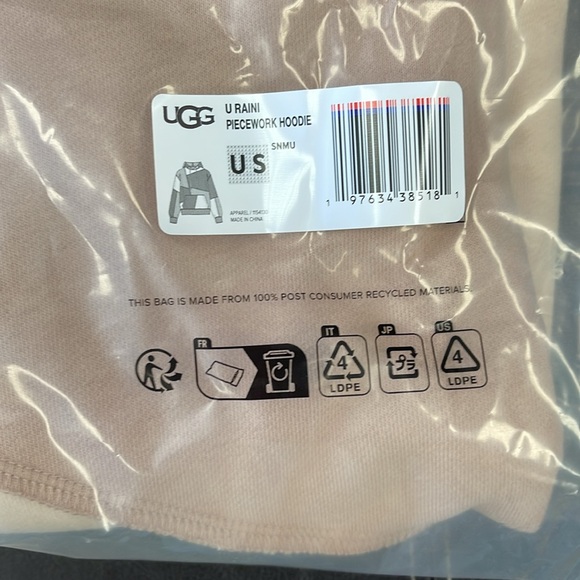UGG  All Gender Raini Piecework Hoodie - Picture 16 of 16